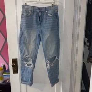 Mom jeans size 2 worn once
